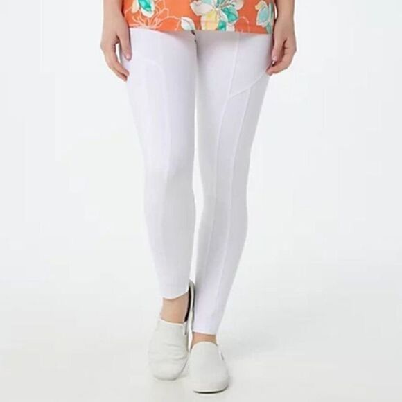 NWOT Susan Graver Regular Weekend Premium Stretch Leggings Sz XXS - Picture 11 of 13